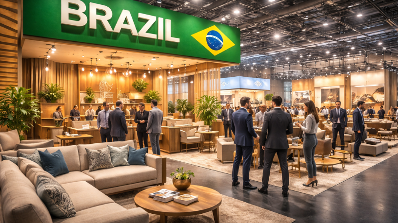 Brasil amplia protagonismo industrial ao reforçar presença no mercado internacional de móveis